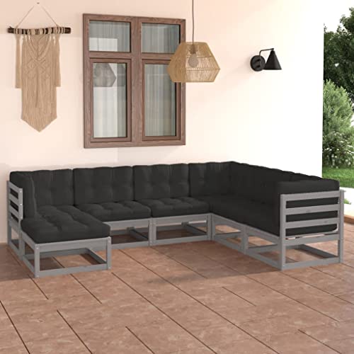 HANJIEFACAI 5-TLG. Garten-Lounge-Set mit Kissen Massivholz Akaziebalkonmöbel Kleiner Balkon gartenmöbel Set gartenmöbel balkonmöbelGeeignet für Gartenterrassen HANJIEFACAI 5-TLG. Garten-Lounge-Set mit Kissen Massivholz Akaziebalkonmöbel Kleiner Balkon gartenmöbel Set gartenmöbel balkonmöbelGeeignet für Gartenterrassen von HANJIEFACAI