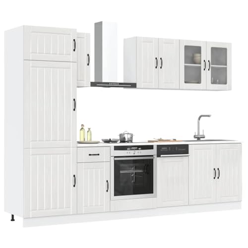 HANJIEFACAI 7-TLG. Garten-Bistro-Set mit Kissen Braun Poly Rattanbalkonmöbel Kleiner Balkon sitzgarnitur Garten balkonmöbel gartenmöbel setGeeignet für Gartenterrassen von HANJIEFACAI