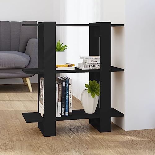 HANJIEFACAI Bücherregal/Raumteiler Schwarz 80x30x87 cm Small Bookcase Bookcase Cabinet Display Cabinet für Wohnzimmer Flur Schlafzimmer Arbeitszimmer HANJIEFACAI Bücherregal/Raumteiler Schwarz 80x30x87 cm Small Bookcase Bookcase Cabinet Display Cabinet für Wohnzimmer Flur Schlafzimmer Arbeitszimmer von HANJIEFACAI