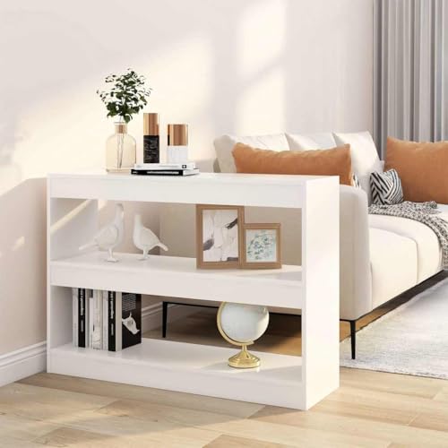 HANJIEFACAI Bücherregal/Raumteiler Weiß 100x30x72 cm Small Bookcase Book Shelf Cabinet Display Cabinet für Flur Schlafzimmer Wohnzimmer Arbeitszimmer HANJIEFACAI Bücherregal/Raumteiler Weiß 100x30x72 cm Small Bookcase Book Shelf Cabinet Display Cabinet für Flur Schlafzimmer Wohnzimmer Arbeitszimmer von HANJIEFACAI