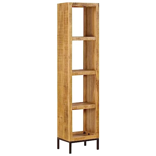 HANJIEFACAI Bücherregal 40x30x175 cm Massivholz Mango Small Shelf Bookcase Small Bookshelf Display Cabinet für Wohnzimmer Arbeitszimmer Balkon Schlafzimmer HANJIEFACAI Bücherregal 40x30x175 cm Massivholz Mango Small Shelf Bookcase Small Bookshelf Display Cabinet für Wohnzimmer Arbeitszimmer Balkon Schlafzimmer von HANJIEFACAI