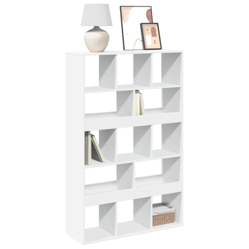 HANJIEFACAI Bücherregal Weiß 100x33x156,5 cm Holzwerkstoff Small Shelf Book Shelf Small Bookshelf Display Cabinet für Wohnzimmer Flur Schlafzimmer Arbeitszimmer HANJIEFACAI Bücherregal Weiß 100x33x156,5 cm Holzwerkstoff Small Shelf Book Shelf Small Bookshelf Display Cabinet für Wohnzimmer Flur Schlafzimmer Arbeitszimmer von HANJIEFACAI