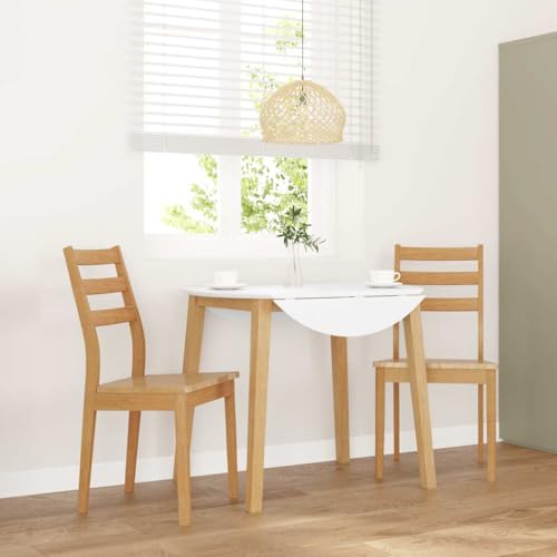 HANJIEFACAI Esszimmerstühle 2 STK. Natur Massivholz Gummibaum Wohnzimmer Stühle Balkonstuhl Schminkstuhl Essstühle für Wohnzimmer Garten Park Restaurant HANJIEFACAI Esszimmerstühle 2 STK. Natur Massivholz Gummibaum Wohnzimmer Stühle Balkonstuhl Schminkstuhl Essstühle für Wohnzimmer Garten Park Restaurant von HANJIEFACAI