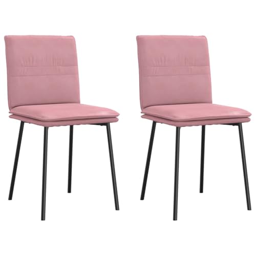 HANJIEFACAI Esszimmerstühle 2 STK. Rosa Samt Küchenstühle Modern Esszimmerstühle Schminktisch Stuhl Stuhl Für Schminktisch für Garten Restaurant Balkon Wohnzimmer HANJIEFACAI Esszimmerstühle 2 STK. Rosa Samt Küchenstühle Modern Esszimmerstühle Schminktisch Stuhl Stuhl Für Schminktisch für Garten Restaurant Balkon Wohnzimmer von HANJIEFACAI