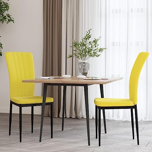 HANJIEFACAI Esszimmerstühle 2 STK. Senfgelb Samt Stuhl Wohnzimmer Gartenstühle Esszimmerstühle Stuhl Für Schminktisch für Restaurant Wohnzimmer Park Garten HANJIEFACAI Esszimmerstühle 2 STK. Senfgelb Samt Stuhl Wohnzimmer Gartenstühle Esszimmerstühle Stuhl Für Schminktisch für Restaurant Wohnzimmer Park Garten von HANJIEFACAI