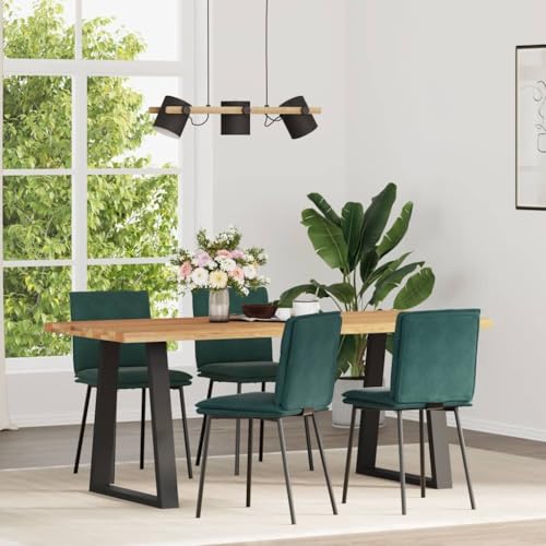 HANJIEFACAI Esszimmerstühle 4 STK. Dunkelgrün Samt Küchenstühle Modern Esszimmerstühle Schminktisch Stuhl Stuhl Für Schminktisch für Garten Restaurant Balkon Wohnzimmer HANJIEFACAI Esszimmerstühle 4 STK. Dunkelgrün Samt Küchenstühle Modern Esszimmerstühle Schminktisch Stuhl Stuhl Für Schminktisch für Garten Restaurant Balkon Wohnzimmer von HANJIEFACAI