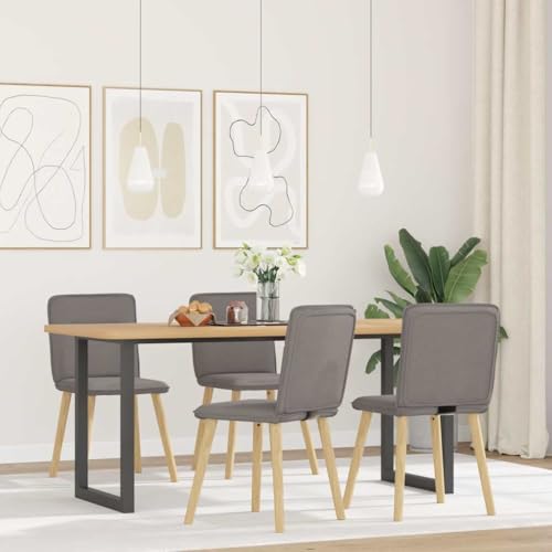 HANJIEFACAI Esszimmerstühle 4 STK. Taupe Stoff Wohnzimmer Stühle Gartenstühle Esszimmerstühle Besucherstuhl für Wohnzimmer Park Küche Garten HANJIEFACAI Esszimmerstühle 4 STK. Taupe Stoff Wohnzimmer Stühle Gartenstühle Esszimmerstühle Besucherstuhl für Wohnzimmer Park Küche Garten von HANJIEFACAI