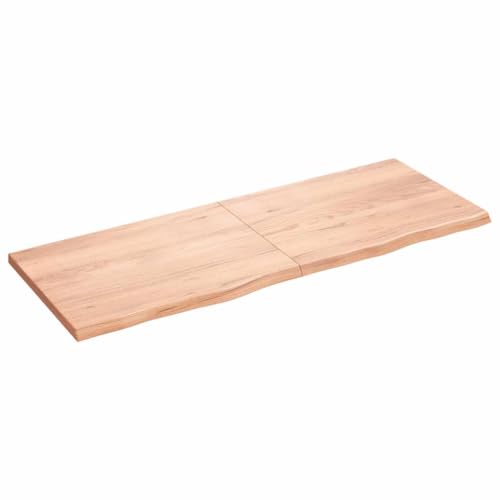 HANJIEFACAI Floating Wall Shelf Rustic Style Foldable Solid Oak Wood Treated 160x60x(2-4) cm Storage Solution for Bathroom Office Desk Space Saving Design von HANJIEFACAI