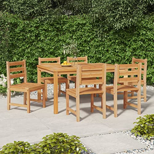 HANJIEFACAI Gartenstühle 6 STK. Massivholz Teak Stühle Balkon Gartenstuhl Balkonstuhl Garden Chair für Balkon Schlafraum Hof Park HANJIEFACAI Gartenstühle 6 STK. Massivholz Teak Stühle Balkon Gartenstuhl Balkonstuhl Garden Chair für Balkon Schlafraum Hof Park von HANJIEFACAI