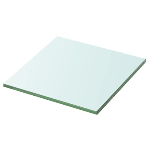 HANJIEFACAI Regalboden Glas Transparent 30x30 cm 8mm Stärke 15kg Tragkraft Hartglas Regalbrett für Wohnzimmer Büro Deko Ausstellungsfläche Modernes Design HANJIEFACAI Regalboden Glas Transparent 30x30 cm 8mm Stärke 15kg Tragkraft Hartglas Regalbrett für Wohnzimmer Büro Deko Ausstellungsfläche Modernes Design von HANJIEFACAI