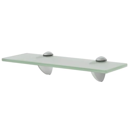 HANJIEFACAI Schweberegal Glas 30x20 cm 8 mm Floating Shelf Wall Mounted Glass Shelf for Bathroom Living Room Modern Decor with Zinc Alloy Clips 10kg Load Capacity HANJIEFACAI Schweberegal Glas 30x20 cm 8 mm Floating Shelf Wall Mounted Glass Shelf for Bathroom Living Room Modern Decor with Zinc Alloy Clips 10kg Load Capacity von HANJIEFACAI