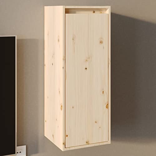 HANJIEFACAI Wandschrank 30x30x80 cm Massivholz Kiefer Solid Pine Wood Wall Cabinet for Living Room Bedroom Storage Shelf TV Stand Bookshelf Organizer HANJIEFACAI Wandschrank 30x30x80 cm Massivholz Kiefer Solid Pine Wood Wall Cabinet for Living Room Bedroom Storage Shelf TV Stand Bookshelf Organizer von HANJIEFACAI