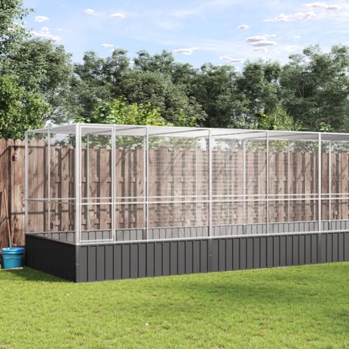 HANJIEFACAI gartenmöbel Set balkonmöbel Balkon sitzgruppeSchlafsofa 2-Sitzer mit Fußhocker Hellgrau StoffGeeignet für Gartenterrassen von HANJIEFACAI