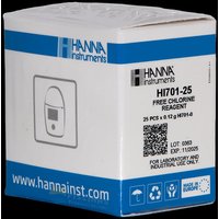 Reaktives HANNA-Pulver für freies Chlor. 25 Stück. von HANNA INSTRUMENTS
