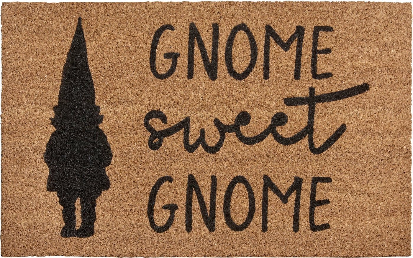 Fußmatte Mix Mats Kokos Sweet Gnome, HANSE Home, rechteckig, Höhe: 15 mm, Weihnachten, Schmutzfangmatte, Outdoor, Rutschfest, Innen, Kokosmatte von HANSE Home