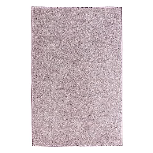 Hanse Home Pure Teppich – Wohnzimmerteppich dichter Kurzflor Robust Schlafzimmerteppich einfarbig Modern für Esszimmer, Wohnzimmer, Kinderzimmer, Flur, Schlafzimmer, Küche – Rosa, 200x300cm von Hanse Home