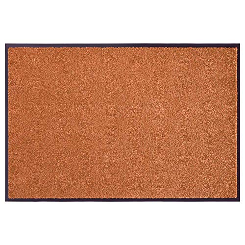 Hanse Home Fußmatte (S-XXL) 60x180cm – 12 Farben – Fussmatte Outdoor Schmutzfangmatte Türmatte Waschbar & Wetterfest rutschfest für Eingangsbereich & Außenbereich – Orange von Hanse Home