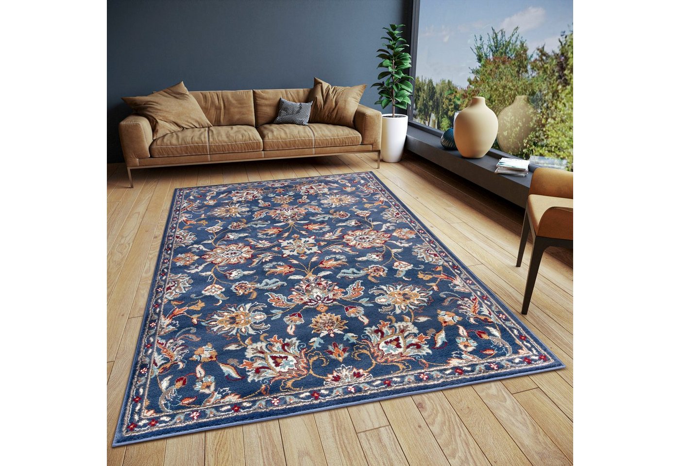 HANSE Home Teppich Caracci, rechteckig, Höhe: 8 mm, Läufer, Orientalisch, Kurzflor, Wohnzimmer, Schlafzimmer, Esszimmer von HANSE Home