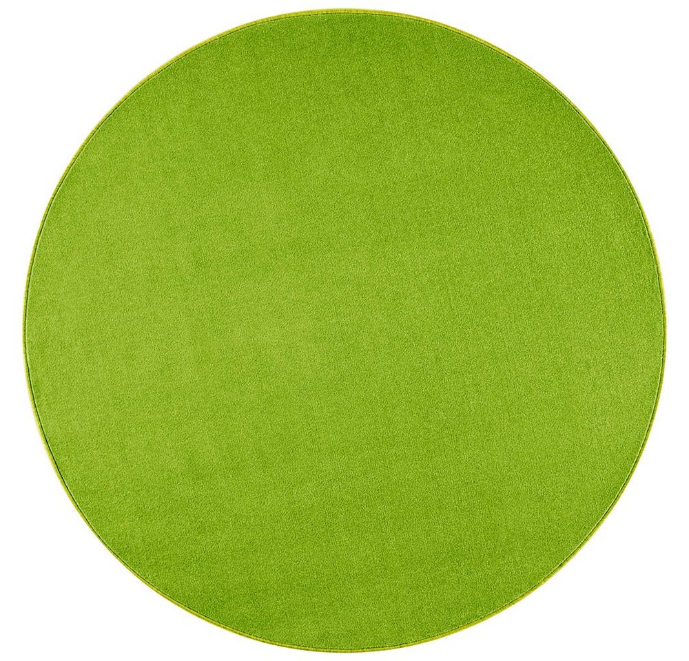 Teppich Teppich Nasty rund grün, HANSE Home, rund, Höhe: 8.5 mm von HANSE Home