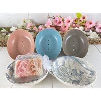 Seifenschale Keramik Rose von HANSELSSHOP
