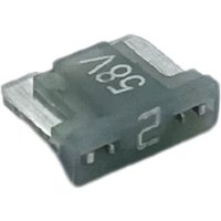 ASM-M02 Mini Flachsicherung 2 a Grau 1 St. - Hansor von HANSOR