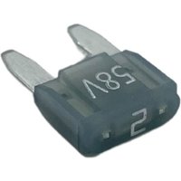 ASP-M02 Mini Flachsicherung 2 a Grau 1 St. - Hansor von HANSOR