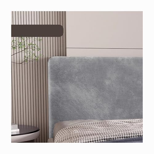 HANSULAN Verdicken Samt Bett Kopfteil Husse Full Queen King Size, Waschbar Stretch Kopfteil Hussen Weich Staubdicht Kopfbedeckungen Abdeckung Für Schlafzimmer Bett Schmücken-Blau-200cm HANSULAN Verdicken Samt Bett Kopfteil Husse Full Queen King Size, Waschbar Stretch Kopfteil Hussen Weich Staubdicht Kopfbedeckungen Abdeckung Für Schlafzimmer Bett Schmücken-Blau-200cm von HANSULAN