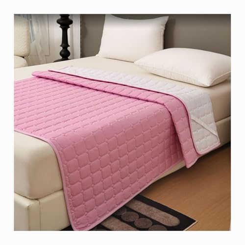 HANSULAN rutschfest Matratzenschutzpad Mit Elastischem Band KingsizeBett Waschbar Gesteppt Matratzenauflage Gemütlich Atmungsaktiv Matratzenauflage Für Heimat Hotel-Rosa-150x200cm HANSULAN rutschfest Matratzenschutzpad Mit Elastischem Band KingsizeBett Waschbar Gesteppt Matratzenauflage Gemütlich Atmungsaktiv Matratzenauflage Für Heimat Hotel-Rosa-150x200cm von HANSULAN