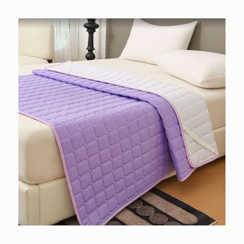 HANSULAN rutschfest Matratzenschutzpad Mit Elastischem Band KingsizeBett Waschbar Gesteppt Matratzenauflage Gemütlich Atmungsaktiv Matratzenauflage Für Heimat Hotel-Violett-180x200cm HANSULAN rutschfest Matratzenschutzpad Mit Elastischem Band KingsizeBett Waschbar Gesteppt Matratzenauflage Gemütlich Atmungsaktiv Matratzenauflage Für Heimat Hotel-Violett-180x200cm von HANSULAN