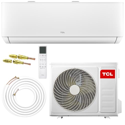 TCL 12000 BTU QC Quick Connect Split Klimaanlage mit WIFI - Kühlen & Heizen - Kein Vakuum ziehen der Leitungen erforderlich (TAC-12CHSD/TPG11 QC) von HANTECH