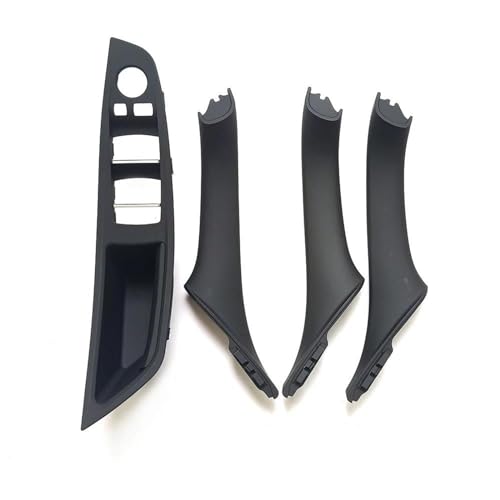 HANXIAO Autoinnenraumtürgriff 1 Set Für B&MW 5 Series F10 F11 F18 520 523 525 528 530 2010-2017 LHD Auto Innen Tür Armlehne Einbau Panel Tür Pull Griff Innen Türgriff(LHD Black) von HANXIAO