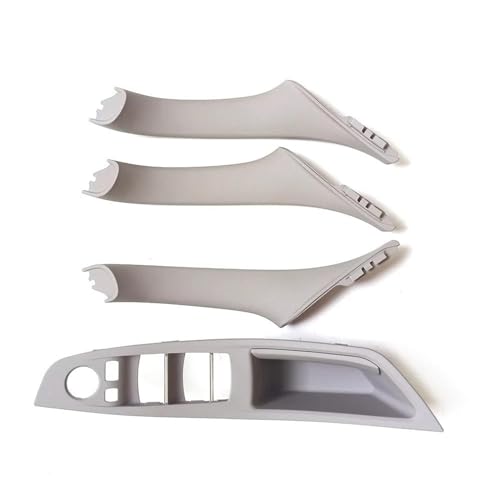 HANXIAO Autoinnenraumtürgriff 1 Set Für B&MW 5 Series F10 F11 F18 520 523 525 528 530 2010-2017 LHD Auto Innen Tür Armlehne Einbau Panel Tür Pull Griff Innen Türgriff(LHD Grey) von HANXIAO