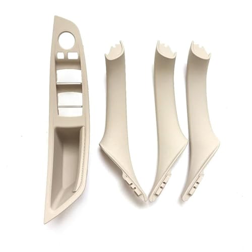 HANXIAO Autoinnenraumtürgriff 1 Set Für B&MW 5 Series F10 F11 F18 520 523 525 528 530 2010-2017 LHD Auto Innen Tür Armlehne Einbau Panel Tür Pull Griff Innen Türgriff(LHD Oyster) von HANXIAO