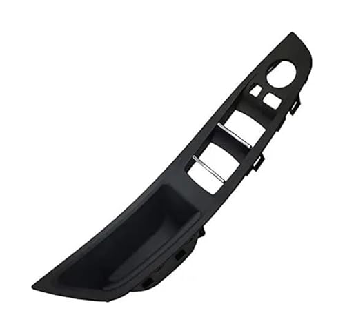 HANXIAO Autoinnenraumtürgriff 1 Stück Für B&MW 5 Series 520 523 525 528 530 535 F10 F11 F18 2010–2016 51417225873 Autofenster-Schalttafel, Linker Türgriff Innen Türgriff(Schwarz) von HANXIAO