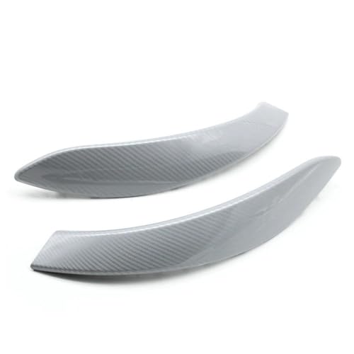HANXIAO Autoinnenraumtürgriff 2 STK/4 STK Für B&MW 3 4er M3 M4 F30 F80 F31 F32 F33 F34 F35 F36 2013 2014 2015 2016 2017 2018 Innentürgriff-Außenverkleidung Innen Türgriff(Silver Carbon 2PCS) von HANXIAO