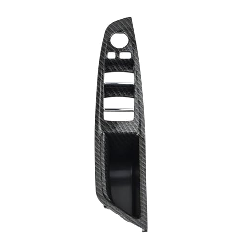 HANXIAO Autoinnenraumtürgriff Auto Innentürgriff Innenverkleidung Pull Trim Abdeckung RHD Für B&MW 5 Serie F10 F18 520i 525i 528i 530 530i 530d 2010-2016 Innen Türgriff(Carbon) von HANXIAO