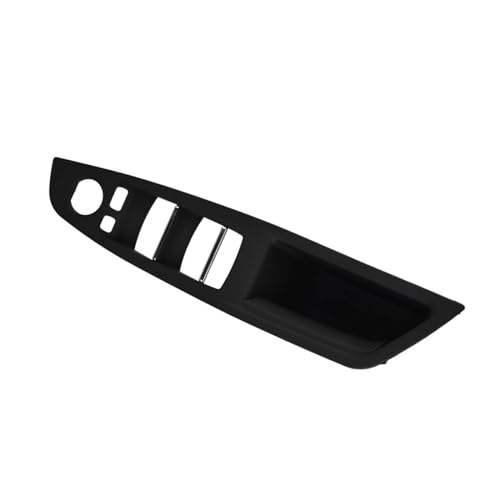 HANXIAO Autoinnenraumtürgriff Auto Innentürgriff Innenverkleidung Pull Trim Abdeckung RHD Für B&MW 5 Serie F10 F18 520i 525i 528i 530 530i 530d 2010-2016 Innen Türgriff(Schwarz) von HANXIAO