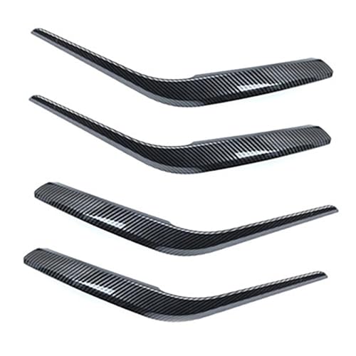 HANXIAO Autoinnenraumtürgriff Auto Innentürgriffe Abdeckungen Panel Griff Bar Pull Trim Abdeckung Für B&MW X1 E84 2010-2016 51412991777 51412991778 Innen Türgriff(1Set Carbon Pattern) von HANXIAO