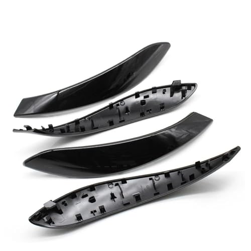 HANXIAO Autoinnenraumtürgriff Für B&MW 3er 4er M3 M4 F30 F80 F31 F32 F33 F34 F35 F36 2013-2018 2-TLG./4-TLG. Satz Innentürgriffe, Außenverkleidung Innen Türgriff(Piano Black 4PCS) von HANXIAO
