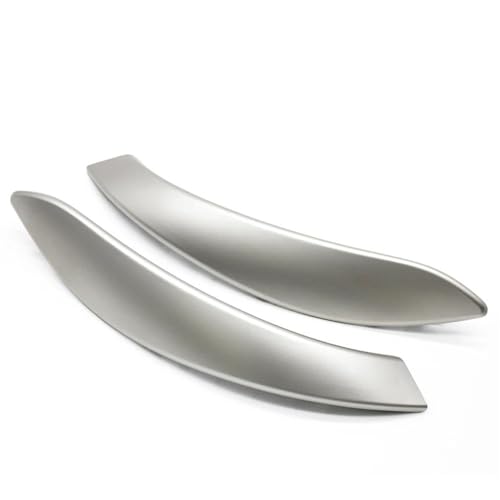 HANXIAO Autoinnenraumtürgriff Für B&MW 3er 4er M3 M4 F30 F80 F31 F32 F33 F34 F35 F36 2013-2018 2-TLG./4-TLG. Satz Innentürgriffe, Außenverkleidung Innen Türgriff(Silver 2PCS) von HANXIAO