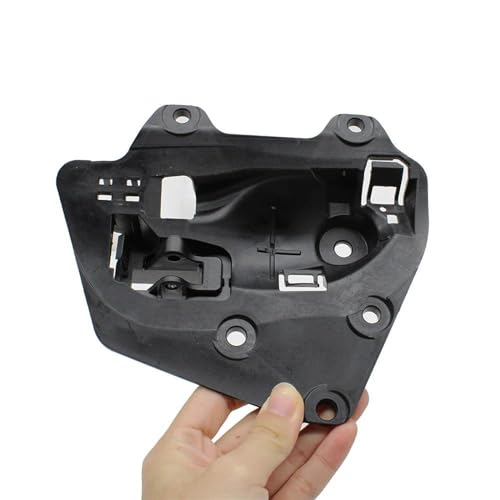 HANXIAO Autoinnenraumtürgriff Für B&MW 5 Series F10 F11 F18 520i 523i 525i 528i 535i 2010-2017 Autotürgriffschale Unterplatte Innen Türgriff(Black Front Left) von HANXIAO