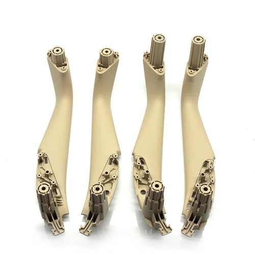 HANXIAO Autoinnenraumtürgriff Für B&MW 5er M5 G30 G31 F90 2017-2022 51417438523 Innenverkleidung Für Türgriffe Links Und Rechts Innen Türgriff(Beige 4Pcs) von HANXIAO
