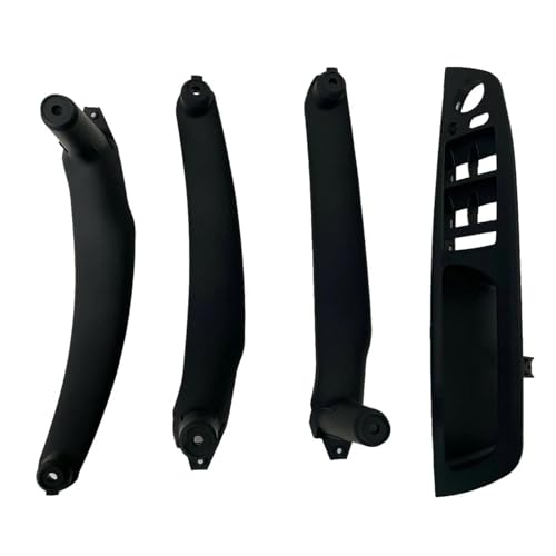 HANXIAO Autoinnenraumtürgriff Für B&MW E70 X5 SAV 2007-2013 51416969401 51416969402 Schwarz Auto Innen Türgriff Halter Auto Innen Zubehör Innen Türgriff von HANXIAO