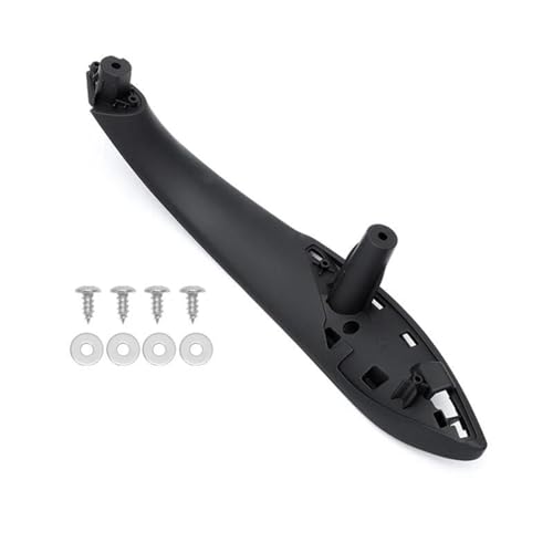 HANXIAO Autoinnenraumtürgriff Für B&MW F31 LCI 316D 318D 318I 320D 320DX 320I 325D 328DX 330D 330IX 340i 2014-2019 Schwarz Auto Innentürgriff Trim Pull Grab Panel Innen Türgriff(Rear Right) von HANXIAO