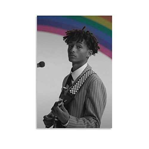 HANYING Jaden Smith Cool And Dazzling Art Rapper Poster Leinwand Wandkunst Poster Dekorativ Modern Home Print Bild Kunstwerke Poster 40 x 60 cm von HANYING