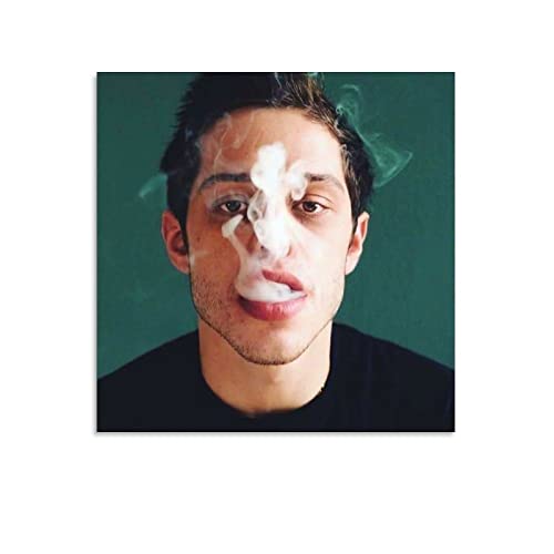 HANYING Pete Davidson Handsome Art Cooles Poster, Wandkunst, Bild, Malerei, Poster, Leinwanddruck, Poster, Kunstwerke, Raumdekoration, 50 x 50 cm von HANYING