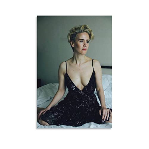 HANYING Sarah Paulson Erotogene Kunstposter Leinwand Wandkunst Poster Dekorativ Modern Home Print Bild Kunstwerke Poster 30 x 45 cm HANYING Sarah Paulson Erotogene Kunstposter Leinwand Wandkunst Poster Dekorativ Modern Home Print Bild Kunstwerke Poster 30 x 45 cm von HANYING