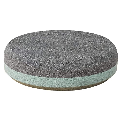HAOBIN Axt SchäRfer Schleifstein Runder Beil Wetzstein Schleifstein Rund KöRnung Schleifstein SchäRfer Abziehstein FüR Messer Doppelseitiger Wasserstein FüR Axt GartengeräTe KüChenmesser MeißEl von HAOBIN