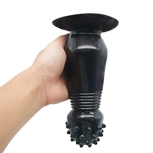 HAOCSNG G Punkt Stimulator Dildo Soft Outside Sex Artikel Metamorphose Spikeed Anal Dildo Männer, 20 * 6.5cm,Schwarz HAOCSNG G Punkt Stimulator Dildo Soft Outside Sex Artikel Metamorphose Spikeed Anal Dildo Männer, 20 * 6.5cm,Schwarz von HAOCSNG