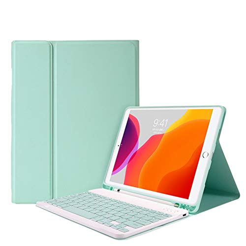 HAODEE Für iPad Mini 5 Fall magnetische Schlanke mit Bluetooth -Touchpad -Tastatur -Mauskoffer (Color : 5BLUE, Size : Air 4 10.9) von HAODEE